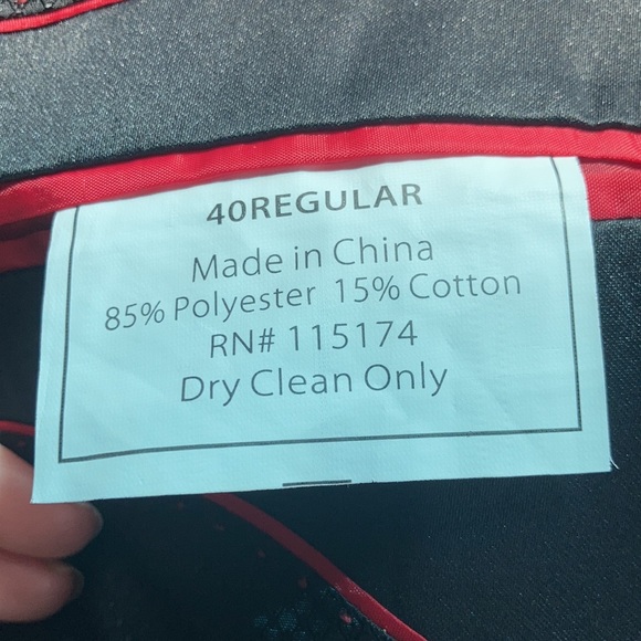 Linea Uomo Metallic Colorful Tuxedo Jacket - Picture 15 of 15